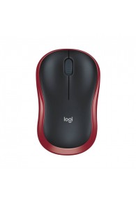 Souris Logitech M185 - Sans Fil - Rouge