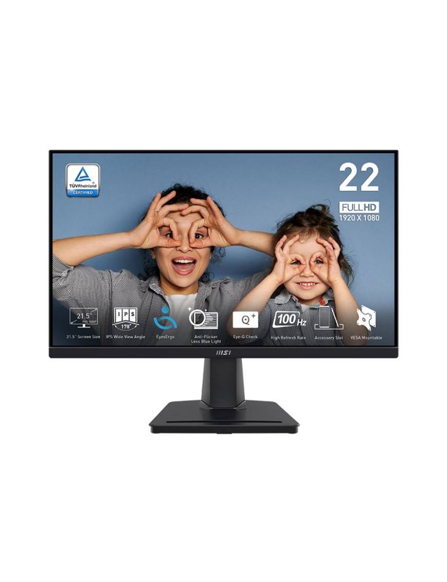 Ecran MSI PRO MP225 21.5'' Full HD IPS - 100Hz-tunisie-sousse