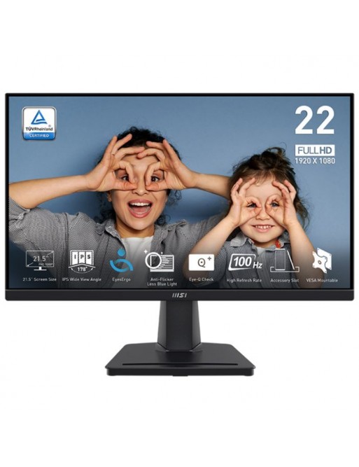 Ecran MSI PRO MP225 21.5'' Full HD IPS - 100Hz-tunisie-sousse
