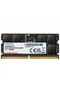 Barrette Mémoire SO-DIMM ADATA 16Go DDR5 - 5600Mhz