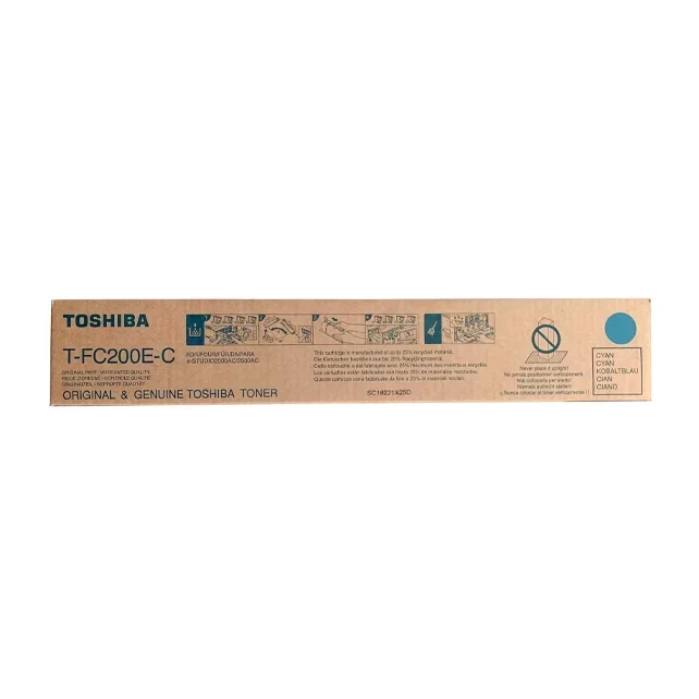 Toner Toshiba T-FC200EC Cyan 33600 pages-tunisie-sousse