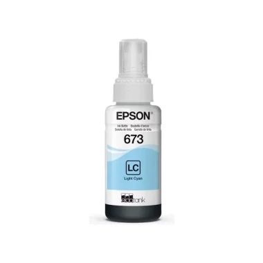 Bouteille D'encre EPSON T673 Light Cyan - Original-tunisie-sousse