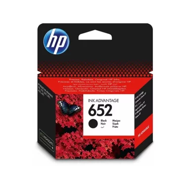 Cartouche d'encre HP 652 Noir - Originale-tunisie-sousse