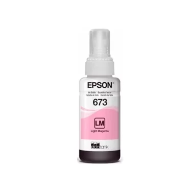 Bouteille D'encre EPSON EcoTank T673 Light Magenta - Original