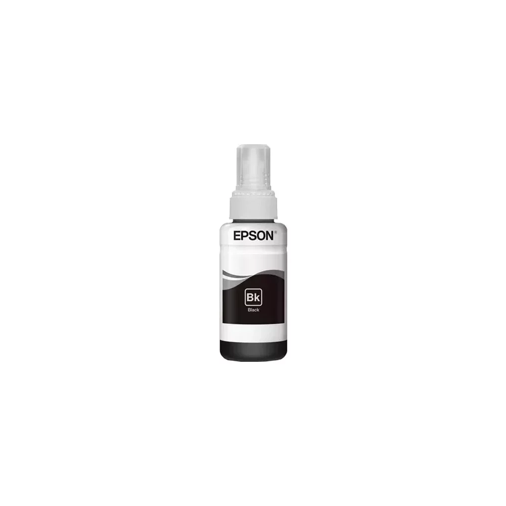 Bouteille D'encre EPSON EcoTank T673 Noir - Original-tunisie-sousse