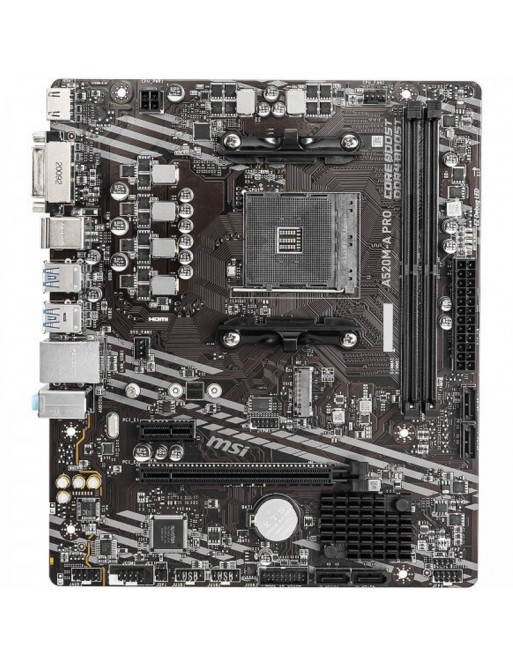 Carte Mère MSI A520M-A PRO - SATA 4 - M-ATX- Socket AMD AM4-Tunisie-Sousse