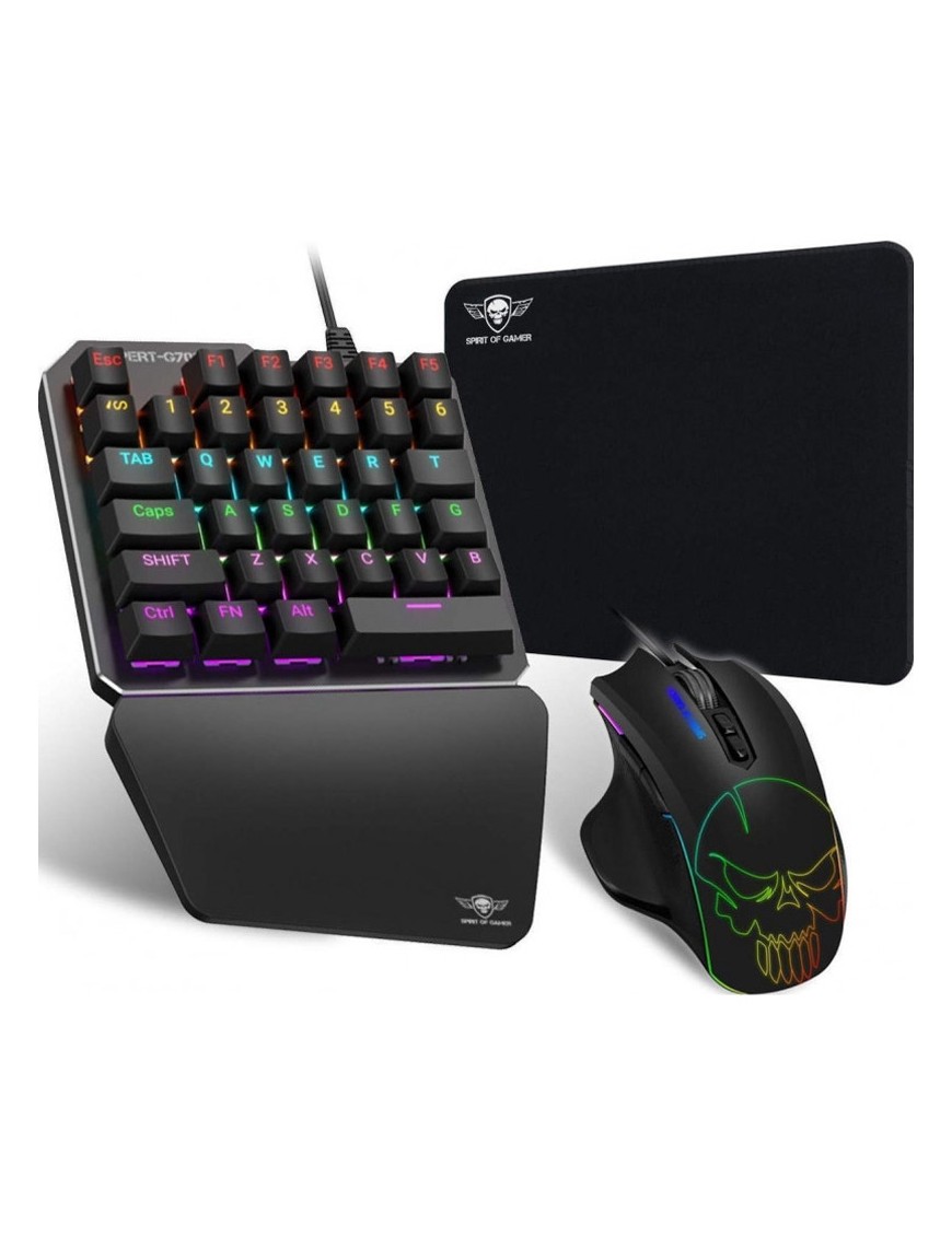 Souris Gamer Filaire SPIRIT OF GAMER Souris gamer ergonomique modulable  ELITE