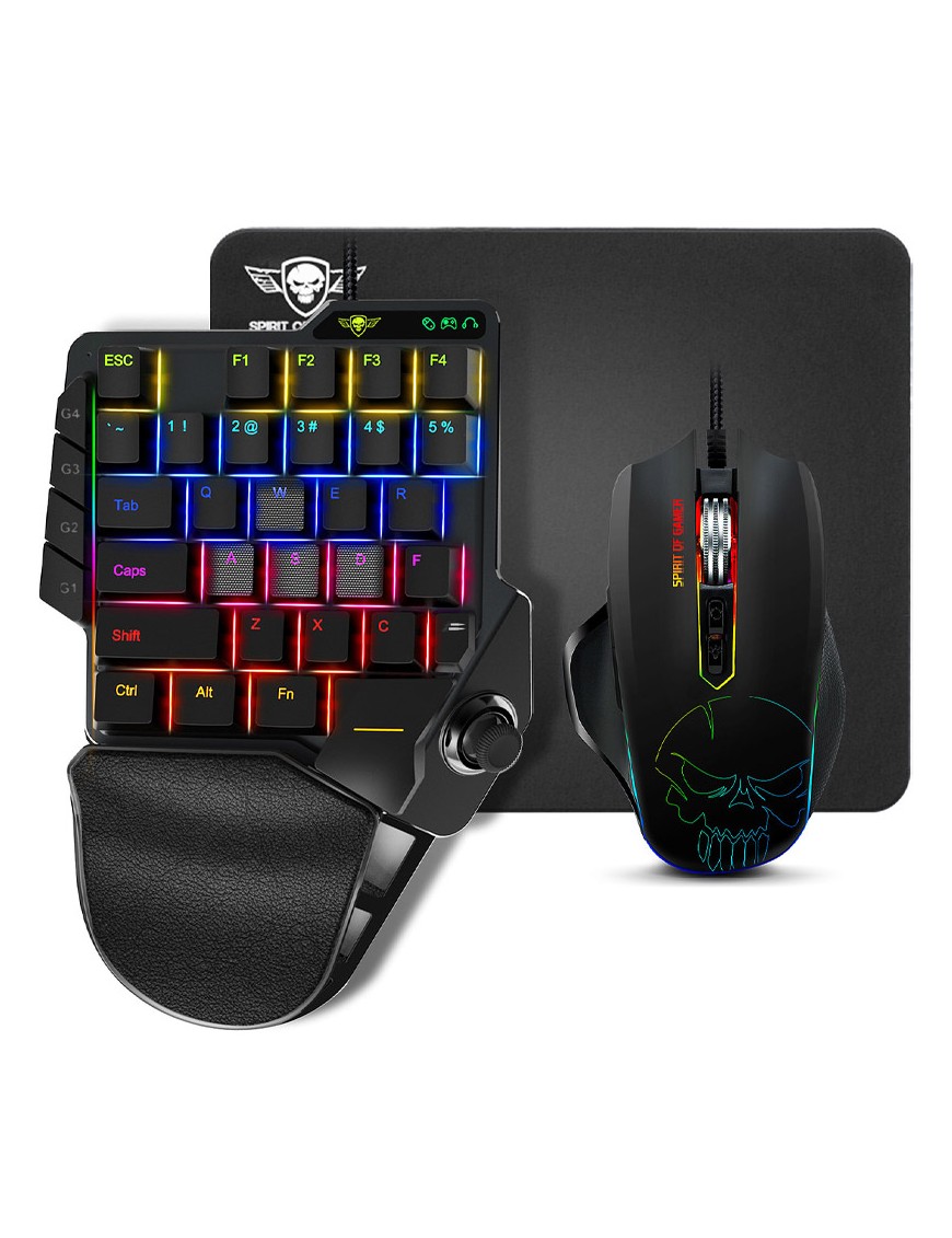 Pack Clavier Souris Spirit of Gamer PRO-MK5 RGB (CLS-PMK5)