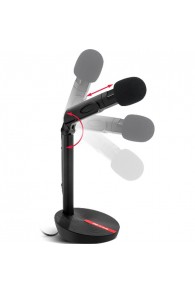 Microphone NOIR & ROUGE SPIRIT OF GAMER MIC EKO