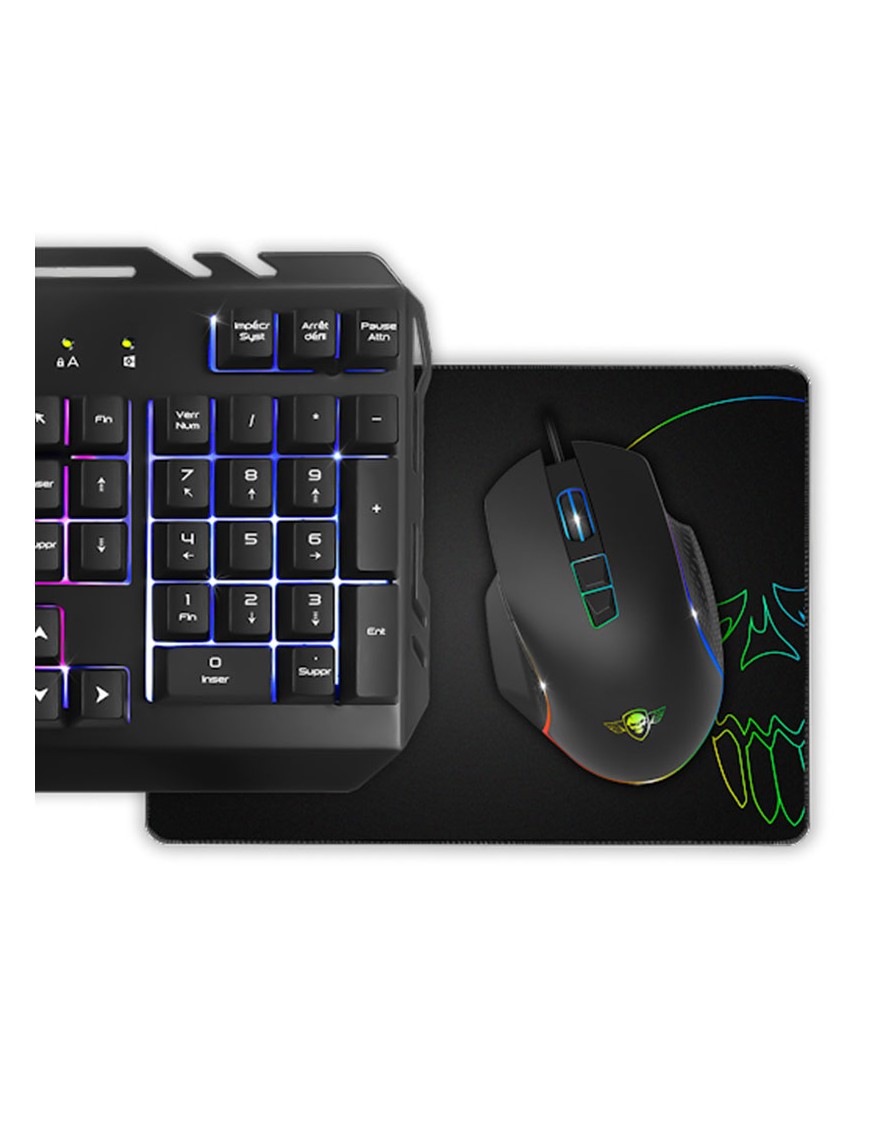 Pack SPIRIT OF GAMER CLS-PMK5 - Clavier, Souris et Tapis -tunisie-sousse