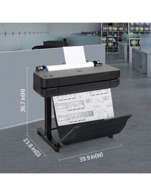 Traceur HP DesignJet T630 Grand Format 24 pouces - WiFi-tunisie-sousse