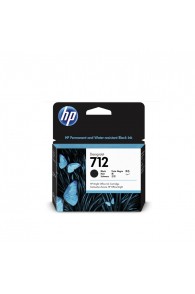 Cartouche d'encre DesignJet HP 712 Noir - 80 ml