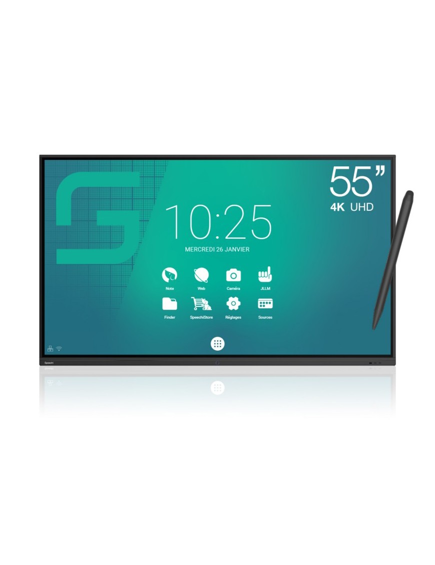 Ecran Interactif SpeechiTouch 55" - 4K - SuperGlass - Haute Précision-tunisie-sousse