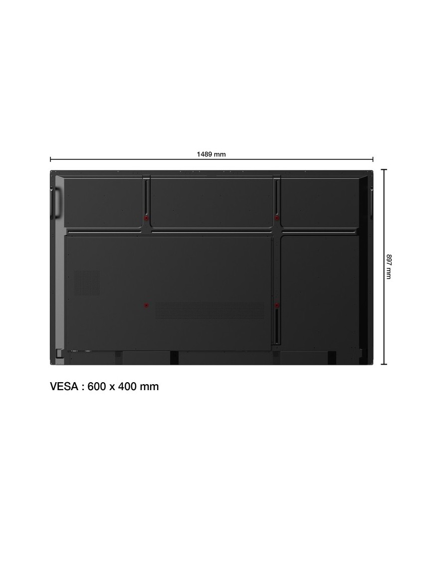 Ecran Interactif SpeechiTouch 55" - 4K - SuperGlass - Anti-Germes-tunisie-sousse