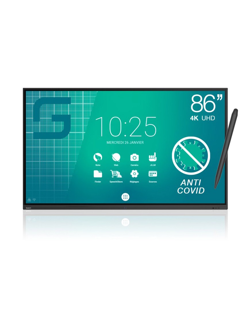 copy of Ecran Interactif SpeechiTouch 86" Anti-Germes SuperGlass - Android 8-tunisie-sousse