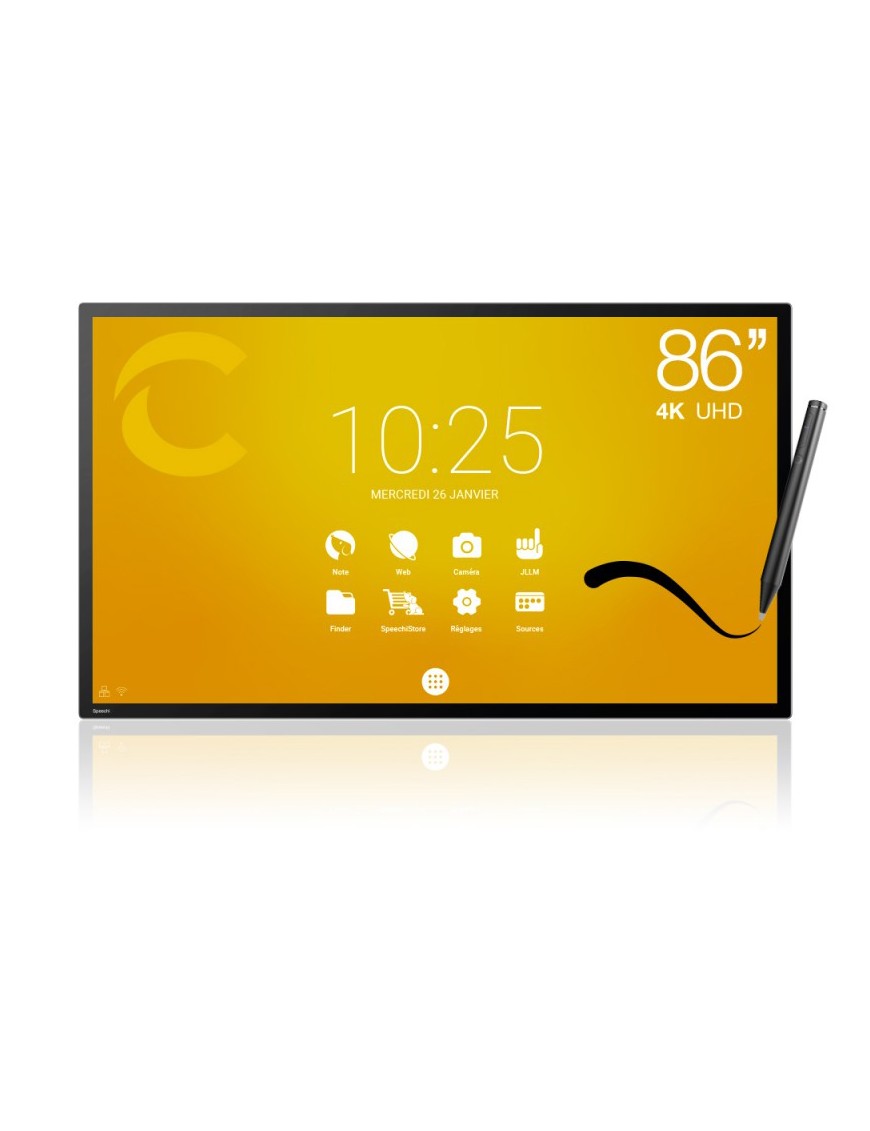 Ecran Interactif SpeechiTouch 86’’ - Capacitif - Android 8-tunisie-sousse
