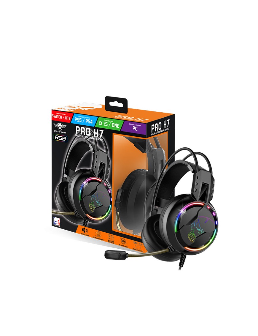 Casque Gaming filaire Spirit Of Gamer Série Multiplateforme Pro H7