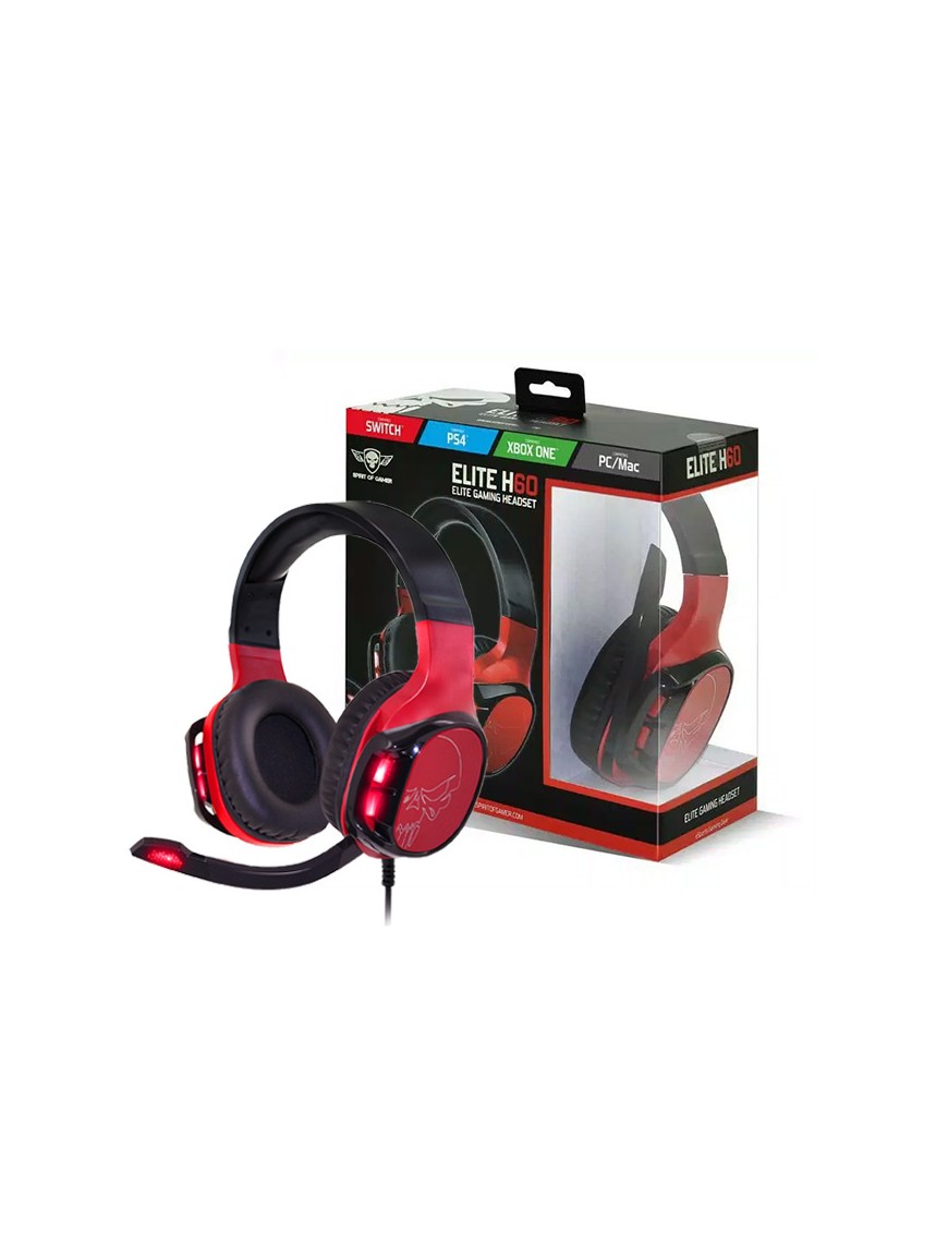 Casque avec Micro Gamer Spirit of Gamer Xpert-H100 RED