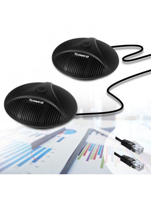 Microphone Tenveo d'extension  pour Speakerphone A3000EX, A3000BEX, A3000GEX