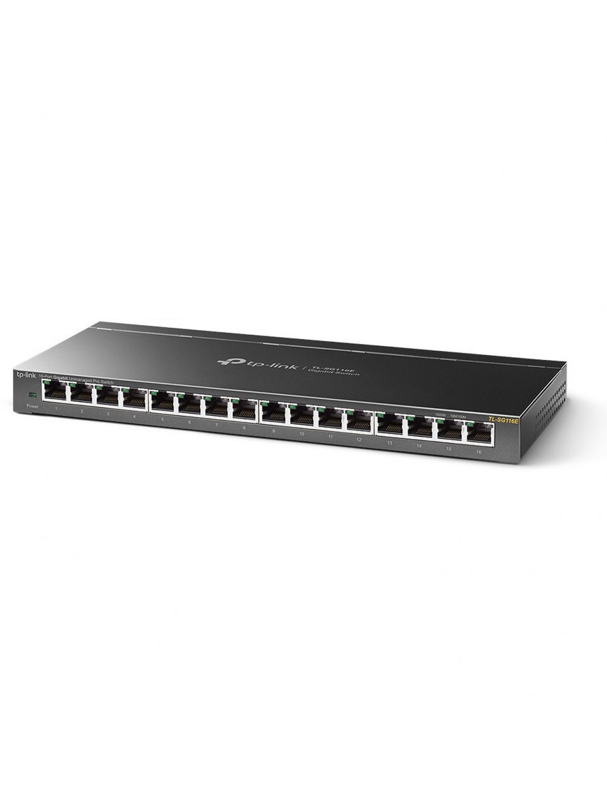 Switch de Bureau TP-Link TL-SG116E 16 Ports Gigabit - 10/100/1000 Mbps - tunisie-sousse