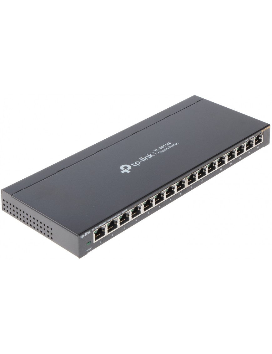 Switch de Bureau TP-Link TL-SG116E 16 Ports Gigabit - 10/100/1000 Mbps - tunisie-sousse