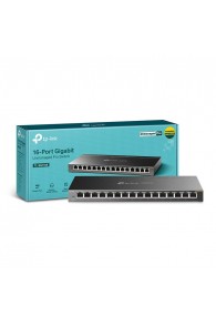 Switch de Bureau TP-Link TL-SG116E non administrable  16 Ports Gigabit - 10/100/1000 Mbps