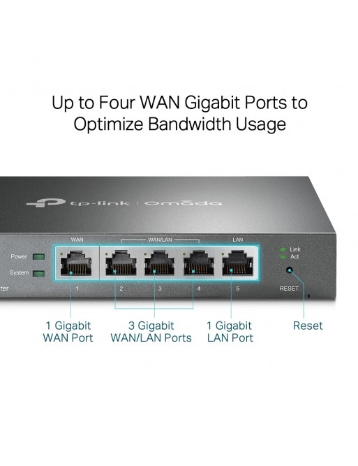 Routeur TP-Link Omada TL-R605 VPN - Multi-WAN Gigabit -tunisie-sousse