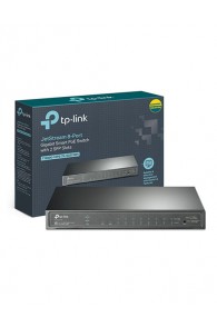 Switch JetStream TP-Link TL-SG2210P 8 Ports Gigabit Smart PoE+ et 2 emplacements SFP