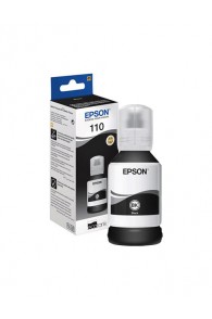 Bouteille D'encre EPSON EcoTank 110 Original - 127ml - Noir